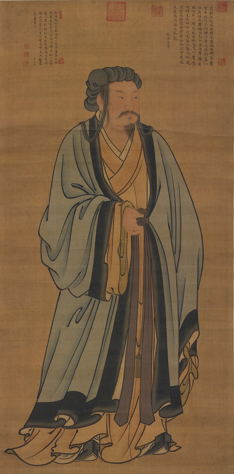 諸葛亮（諸葛孔明）の肖像