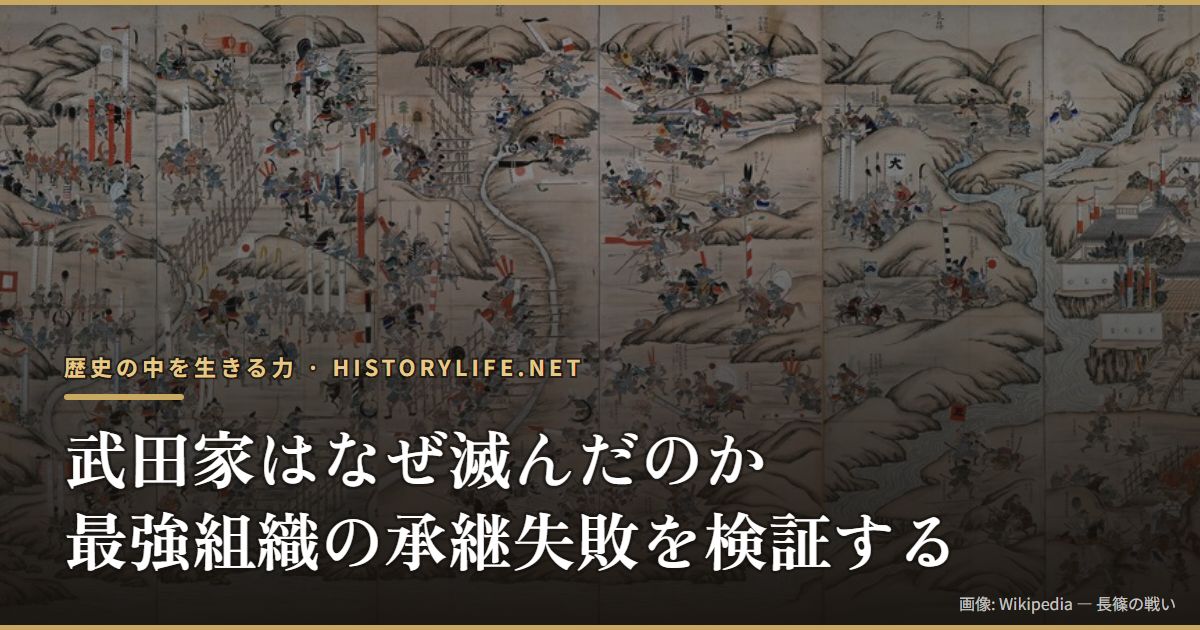 設楽原の馬防柵と火縄銃の煙を描いた長篠の戦いのイメージ